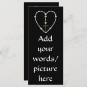 Diamond Rosary - Hail Mary Full of Grace (Vorne/Hinten)