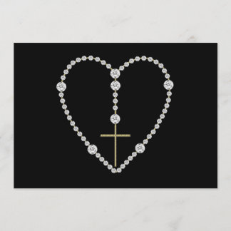 Diamond Rosary - Hail Mary Full of Grace Einladung
