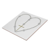 Diamond Rosary - Hail Mary Full of Grace Fliese (Seite)