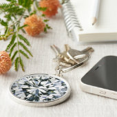 Diamond Round Brilliant Schlüsselanhänger (Seite)
