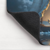 Diamond Sailboat Dream Mousepad (Ecke)