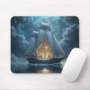 Diamond Sailboat Dream Mousepad