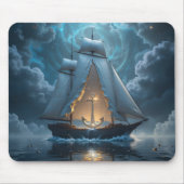 Diamond Sailboat Dream Mousepad (Vorne)