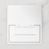 Diamond Scroll Platzkarte (Außenseite Aufgefaltet)