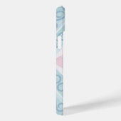 diamond shaped blue pattern Case-Mate iPhone hülle (Rückseite / Rechts)