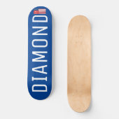 DIAMOND-Skateboard Skateboard (Vorderseite)