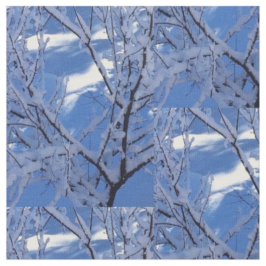 Diamond Snow Stoff (Nahaufnahme)