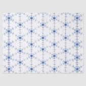Diamond Snowflake Pattern Wrapping Paper Seidenpapier (Vorderseite)