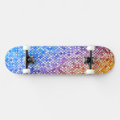 Diamond Sparkle Ombre Skateboard (Horizontal)