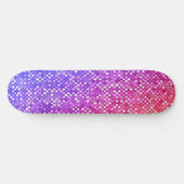 Diamond Sparkle Ombre Skateboard (Horizontal)