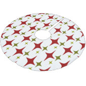 Diamond Stars Polyester Weihnachtsbaumdecke (Schrägansicht)