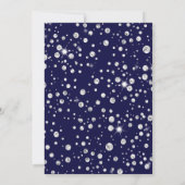 Diamond Studding Wedding Kleid Bridal Einladung (Rückseite)