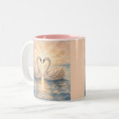 Diamond Sunset Zweifarbige Tasse (Vorderseite Links)