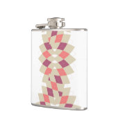 Diamond-Swirl-Muster Flachmann (Links)