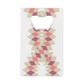 Diamond-Swirl-Muster Geldbeutel Flaschenöffner (Vorderseite)