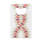 Diamond-Swirl-Muster Geldbeutel Flaschenöffner (Rückseite)