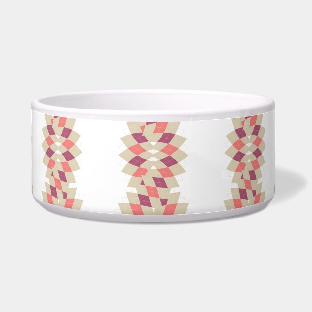 Diamond-Swirl-Muster Napf (Vorderseite)