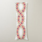 Diamond-Swirl-Muster Seitenschläferkissen (Vorderseite Vertikal)