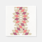 Diamond-Swirl-Muster Serviette (Vorderseite)