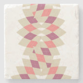 Diamond-Swirl-Muster Steinuntersetzer (Vorderseite)