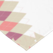 Diamond-Swirl-Muster Tischdecke (Schrägansicht)