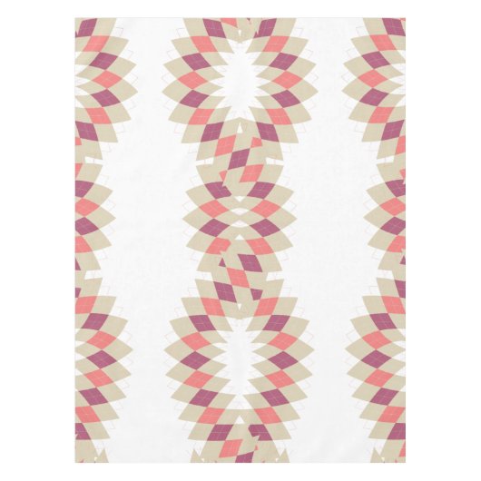 Diamond-Swirl-Muster Tischdecke (Vorderseite)