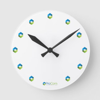 Diamond-Time ProCom Consulting Clock Runde Wanduhr