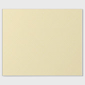 Diamond Trellis Weiß - Kanariengelb Geschenkpapier (Flach)