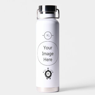 Diamond Turtle Shellback Monogram Trinkflasche