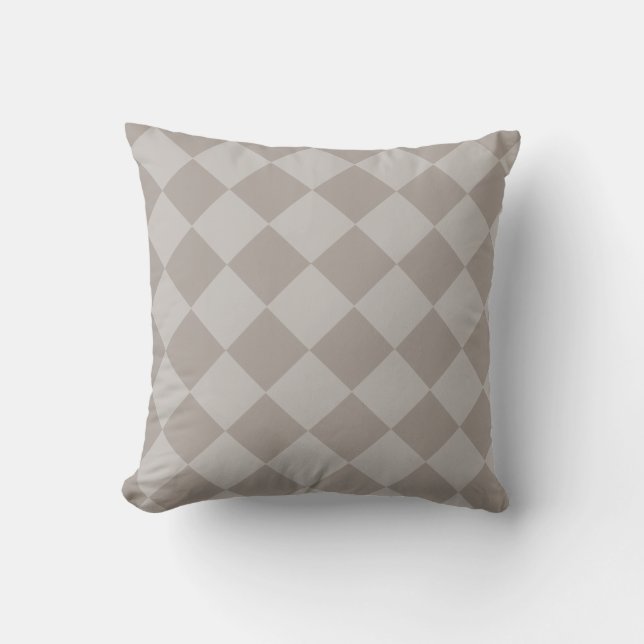 Diamond Two Tone Throw Kissen HAMbyWG (Vorderseite)