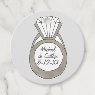 Diamond Verlobung Ring Wedding Brautparty Geschenkanhänger