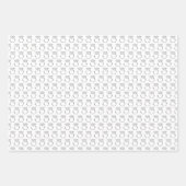 Diamond Verlobung Rings Geschenkpapier Set (Vorderseite)