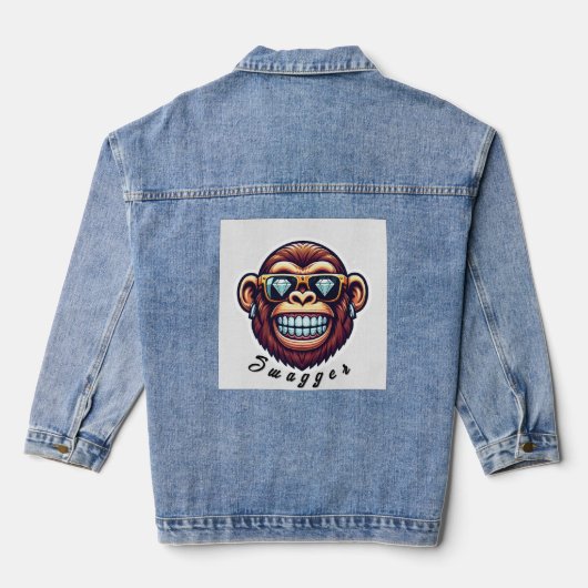Diamond Vision Gorilla Jeansjacke (Rückseite)