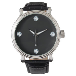 Diamond Watch Imitate Diamond Look Armbanduhr