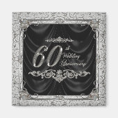 Diamond Wedding Anniversary Magnet (Vorne)