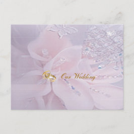 Diamond Wedding Einladung Postcard