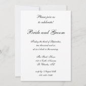 Diamond Wedding Ring Set Engagement Party Einladung (Rückseite)