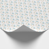 Diamond Wedding Rings Geschenkpapier (Ecke)