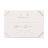 Diamond Wedding RSVP Card