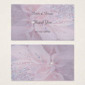 Diamond Wedding Vielen Dank für Ihre Unterstützung (Vorne & Hinten)