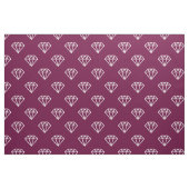 Diamond - White on Deep Crimson 660036 Stoff (Fat Quarter (45,7 x 55,9 cm))
