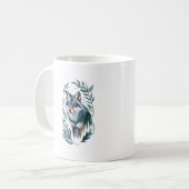 Diamond Wolf Kaffeetasse (Vorderseite Links)