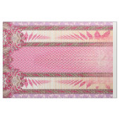Diamond Zigzag Textile | Lavender Paisley Print Stoff (Yard (91,4 cm))