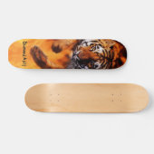 Diamondality loderndes Tiger-Skateboard Skateboard (Horizontal)