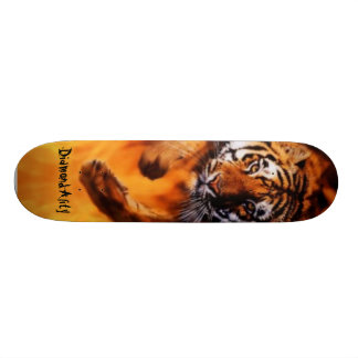 Diamondality loderndes Tiger-Skateboard Skateboard