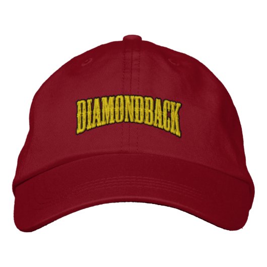 Diamondback Ball Cap Bestickte Kappe (Vorderseite)