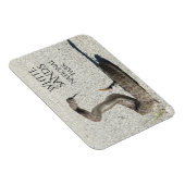 Diamondback Rattlesnacht, National des weißen Sand Magnet (Rechte Seite)