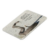 Diamondback Rattlesnacht, National des weißen Sand Magnet (Linke Seite)