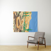 Diamondback Rattlesnake Wandteppich (Beispiel (Horizontal))