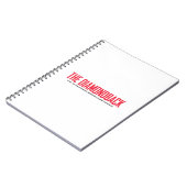 Diamondback Spiral Notebook Modern Logo Notizblock (Linke Seite)